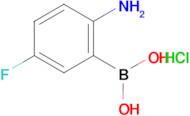 (2-Amino-5-fluorophenyl)boronic acid hydrochloride