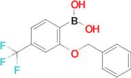 (2-(Benzyloxy)-4-(trifluoromethyl)phenyl)boronic acid