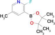 2-Fluoro-5-methyl-3-(4,4,5,5-tetramethyl-1,3,2-dioxaborolan-2-yl)pyridine