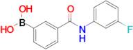 (3-((3-Fluorophenyl)carbamoyl)phenyl)boronic acid