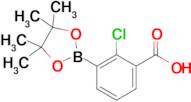 2-Chloro-3-(4,4,5,5-tetramethyl-1,3,2-dioxaborolan-2-yl)benzoic acid