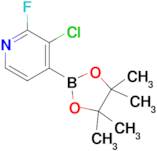 3-Chloro-2-fluoro-4-(4,4,5,5-tetramethyl-1,3,2-dioxaborolan-2-yl)pyridine