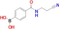 (4-((2-Cyanoethyl)carbamoyl)phenyl)boronic acid