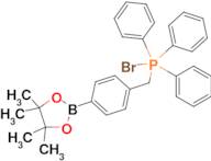 Bromotriphenyl(4-(4,4,5,5-tetramethyl-1,3,2-dioxaborolan-2-yl)benzyl)-λ5-phosphane