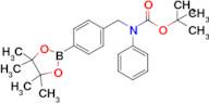 Tert-butyl phenyl(4-(4,4,5,5-tetramethyl-1,3,2-dioxaborolan-2-yl)benzyl)carbamate
