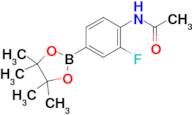 N-(2-Fluoro-4-(4,4,5,5-tetramethyl-1,3,2-dioxaborolan-2-yl)phenyl)acetamide