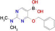 (4-(Benzyloxy)-2-(dimethylamino)pyrimidin-5-yl)boronic acid