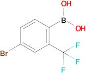 (4-Bromo-2-(trifluoromethyl)phenyl)boronic acid