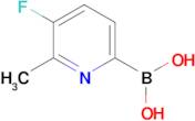 (5-Fluoro-6-methylpyridin-2-yl)boronic acid