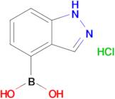 (1h-Indazol-4-yl)boronic acid hydrochloride