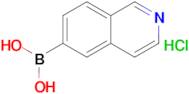 Isoquinolin-6-ylboronic acid hydrochloride