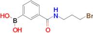 (3-((3-Bromopropyl)carbamoyl)phenyl)boronic acid