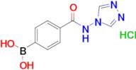 (4-((4h-1,2,4-Triazol-4-yl)carbamoyl)phenyl)boronic acid hydrochloride