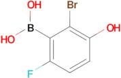 (2-Bromo-6-fluoro-3-hydroxyphenyl)boronic acid