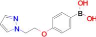 (4-(2-(1h-Pyrazol-1-yl)ethoxy)phenyl)boronic acid