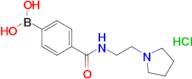 (4-((2-(Pyrrolidin-1-yl)ethyl)carbamoyl)phenyl)boronic acid hydrochloride