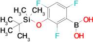 (3-((Tert-butyldimethylsilyl)oxy)-2,4,6-trifluorophenyl)boronic acid