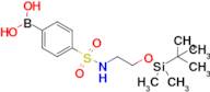 (4-(n-(2-((Tert-butyldimethylsilyl)oxy)ethyl)sulfamoyl)phenyl)boronic acid