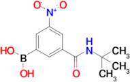 (3-(Tert-butylcarbamoyl)-5-nitrophenyl)boronic acid
