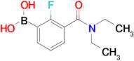 (3-(Diethylcarbamoyl)-2-fluorophenyl)boronic acid