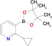 2-Cyclopropyl-3-(4,4,5,5-tetramethyl-1,3,2-dioxaborolan-2-yl)pyridine