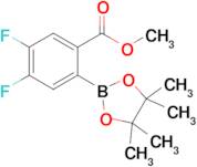 Methyl 4,5-difluoro-2-(4,4,5,5-tetramethyl-1,3,2-dioxaborolan-2-yl)benzoate