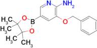 3-(Benzyloxy)-5-(4,4,5,5-tetramethyl-1,3,2-dioxaborolan-2-yl)pyridin-2-amine