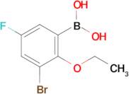 (3-Bromo-2-ethoxy-5-fluorophenyl)boronic acid