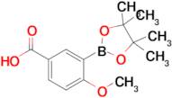 4-Methoxy-3-(4,4,5,5-tetramethyl-1,3,2-dioxaborolan-2-yl)benzoic acid