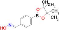 (E)-4-(4,4,5,5-Tetramethyl-1,3,2-dioxaborolan-2-yl)benzaldehyde oxime