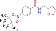 n-((Tetrahydrofuran-2-yl)methyl)-4-(4,4,5,5-tetramethyl-1,3,2-dioxaborolan-2-yl)benzamide