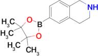 6-(4,4,5,5-Tetramethyl-1,3,2-dioxaborolan-2-yl)-1,2,3,4-tetrahydroisoquinoline