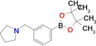 1-(3-(4,4,5,5-Tetramethyl-1,3,2-dioxaborolan-2-yl)benzyl)pyrrolidine