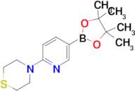 4-(5-(4,4,5,5-Tetramethyl-1,3,2-dioxaborolan-2-yl)pyridin-2-yl)thiomorpholine