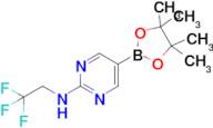 5-(4,4,5,5-Tetramethyl-1,3,2-dioxaborolan-2-yl)-N-(2,2,2-trifluoroethyl)pyrimidin-2-amine