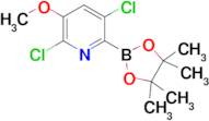 2,5-Dichloro-3-methoxy-6-(4,4,5,5-tetramethyl-1,3,2-dioxaborolan-2-yl)pyridine