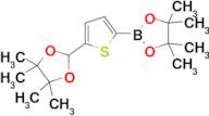 4,4,5,5-Tetramethyl-2-[5-(4,4,5,5-tetramethyl-1,3-dioxolan-2-yl)thien-2-yl]-1,3,2-dioxaborolane