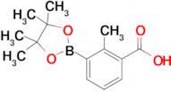 2-Methyl-3-(4,4,5,5-tetramethyl-1,3,2-dioxaborolan-2-yl)benzoic acid