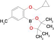 2-(2-(Cyclopropylmethoxy)-5-methylphenyl)-4,4,5,5-tetramethyl-1,3,2-dioxaborolane