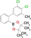 2-(3',4'-Dichloro-5'-methyl-[1,1'-biphenyl]-2-yl)-4,4,5,5-tetramethyl-1,3,2-dioxaborolane