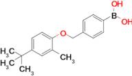 (4-((4-(Tert-butyl)-2-methylphenoxy)methyl)phenyl)boronic acid