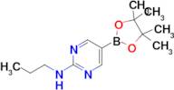 2-Propylaminopyrimidine-5-boronic acid pinacol ester