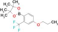 4,4,5,5-Tetramethyl-2-(4-propoxy-2-(trifluoromethyl)phenyl)-1,3,2-dioxaborolane