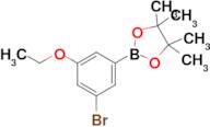 2-(3-Bromo-5-ethoxyphenyl)-4,4,5,5-tetramethyl-1,3,2-dioxaborolane