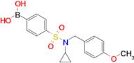 (4-(N-Cyclopropyl-N-(4-methoxybenzyl)sulfamoyl)phenyl)boronic acid