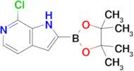 7-Chloro-2-(4,4,5,5-tetramethyl-1,3,2-dioxaborolan-2-yl)-1H-pyrrolo[2,3-c]pyridine