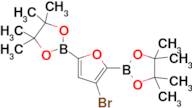 2,2'-(3-Bromofuran-2,5-diyl)bis(4,4,5,5-tetramethyl-1,3,2-dioxaborolane)