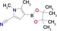 1,5-Dimethyl-4-(4,4,5,5-tetramethyl-1,3,2-dioxaborolan-2-yl)-1H-pyrrole-2-carbonitrile