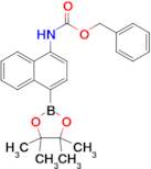 Benzyl (4-(4,4,5,5-tetramethyl-1,3,2-dioxaborolan-2-yl)naphthalen-1-yl)carbamate