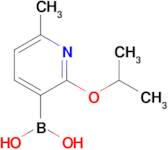 (2-Isopropoxy-6-methylpyridin-3-yl)boronic acid